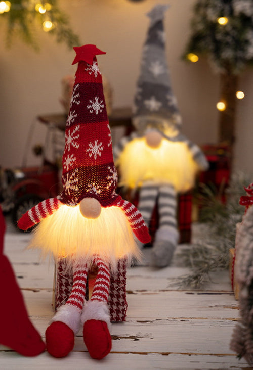 Christmas Gnome Light Up - Long Legs