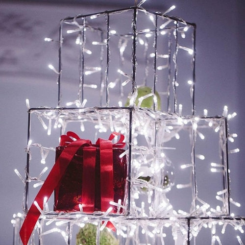 Christmas Lights Outdoor Decorations 100 LED 33Ft 8 Modes