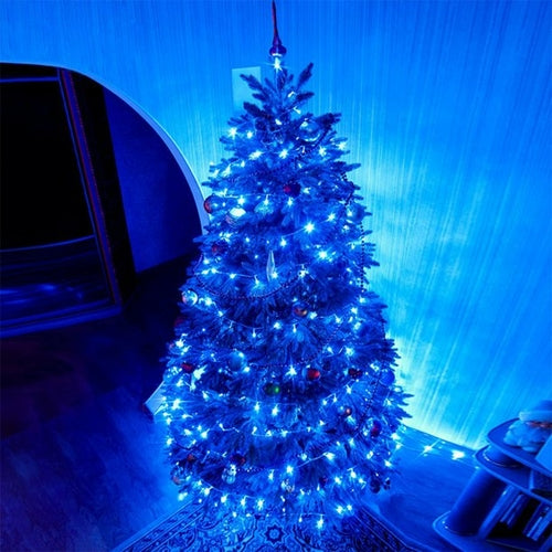 Christmas Lights Outdoor Decorations 100 LED 33Ft 8 Modes